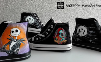 zapatillas de Pesadilla antes de navidad