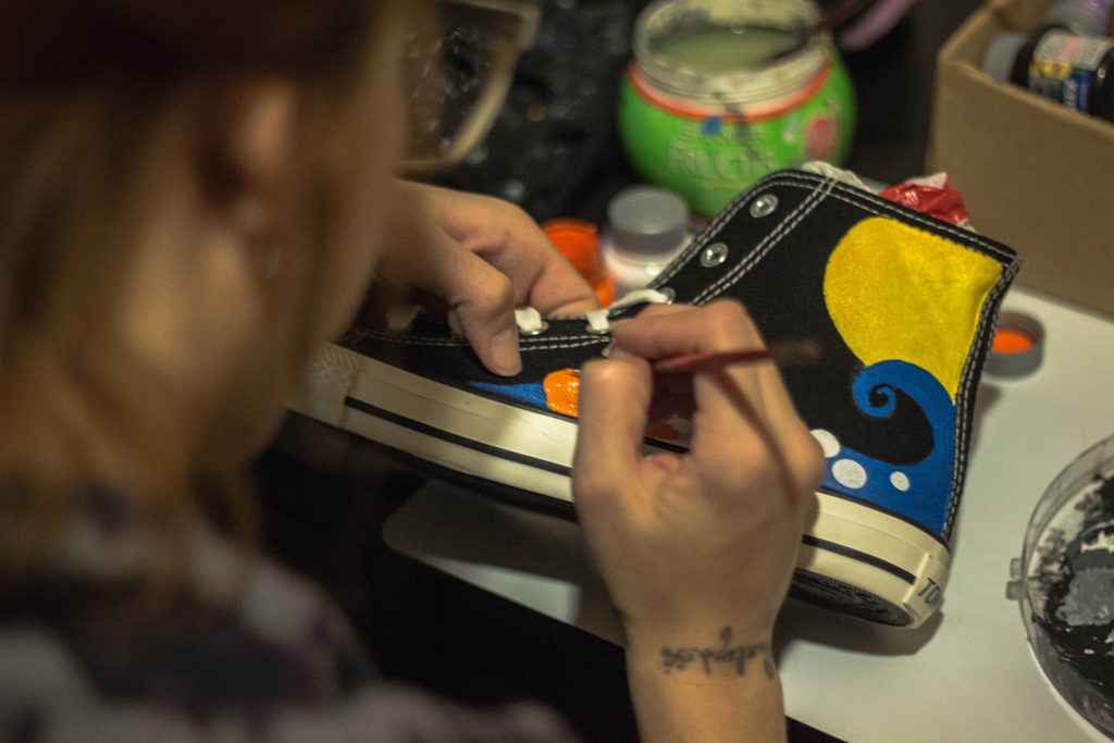 Zapatillas y ropa personalizada