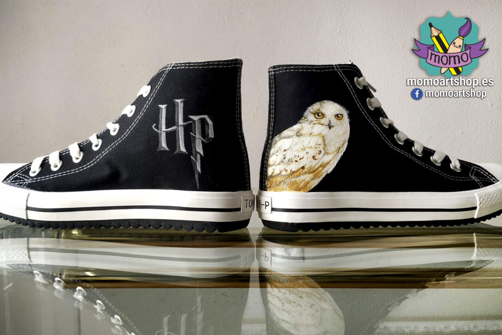Zapatillas de Harry Potter con Logo y Hedwig